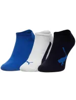 Ponožky 3Pack 100000969 black-blue-white - Puma