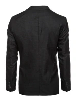 Pánske jednoradové sako čierne FashionStreet MX0626