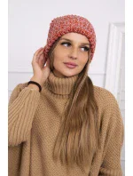 Dámska čiapka Delia K260 červená