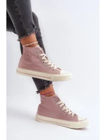 Dámske vysoké tenisky Big Star pink