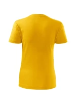 Klasické nové tričko žlté