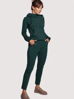 Dámske nohavice B243 tmavozelené - BeWear