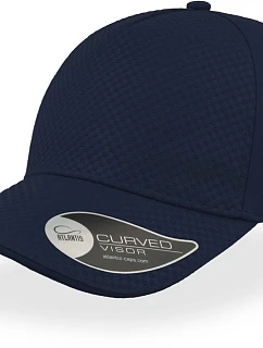 Atlantis Headwear Gear 5-panelová bejzbalová čiapka „Gear“ 33.0165 tmavomodrá