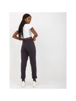 Grafitové základné tepláky s vreckami (B-005.53)