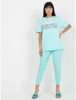 Dámske tričko EM TS 527 1.26X mentolová - FPrice