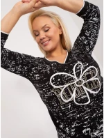 Blúzka RV BZ 9442.27 čierna farba