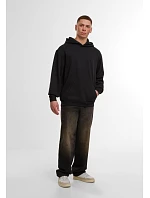 Build your Brand BY 410 Mikina s kapucňou z hrubej bavlny „Loose Fit“ 56.0410 melírovaná sivá Build your Brand BY 410 Mikina s kapucňou z hrubej bavlny „Loose Fit“ 56.0410 melírovaná sivá