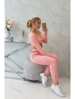 Súprava s blúzkou marhuľová