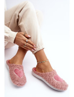 Dámske kožušinové domáce topánky Inblu Pink