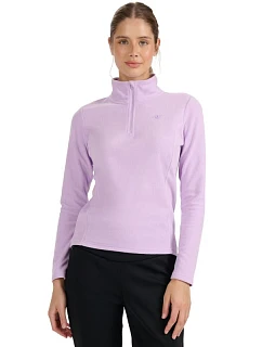 Dámska fleecová mikina 4FWAW25UFLEF069 52S lilac - 4F