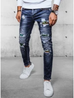 FashionStreet pánske modré džínsové nohavice UX4100