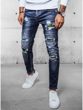 FashionStreet pánske modré džínsové nohavice UX4100