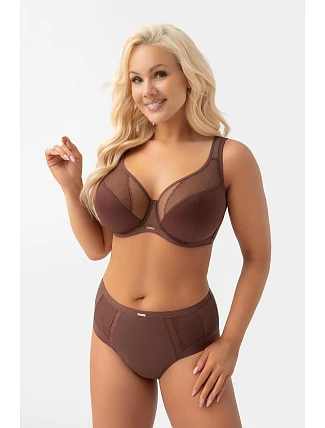 Nohavičky Gorsenia K442/1 Luisse čokoládové S–3XL Nohavičky Gorsenia K442/1 Luisse čokoládové S–3XL