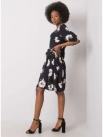 Šaty LK SK 507547.16P čiernobielo