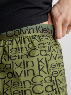 Spodné prádlo Pánske pyžamo S/S SHORT SET 000NM2183EGVM - Calvin Klein