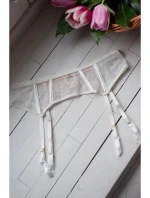 Dámsky podväzkový pás DELICE 19091 Ecru - Mediolano