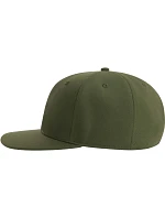 Atlantis Headwear James 6-panelová čiapka s kšiltom 33.0108 olivová Atlantis Headwear James 6-panelová čiapka s kšiltom 33.0108 olivová