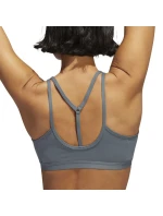 Dámska športová podprsenka adidas Coreessentials Medium-Support šedá HD7686