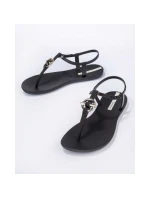Ipanema Sandal Class Women's Flip Flop Sandals Fashion Black with Gold Women's