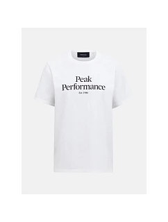 Pánske tričko PEAK PERFORMANCE M Original Tee, biela farba