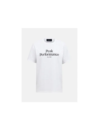 Pánske tričko PEAK PERFORMANCE M Original Tee, biela farba Pánske tričko PEAK PERFORMANCE M Original Tee, biela farba