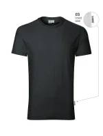 Odolné ťažké tričko ebony gray 94 (štítok značky)