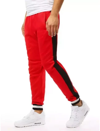 FashionStreet pánske červené tepláky UX3359