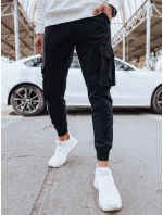 Pánske bojové nohavice čierne FashionStreet UX4303