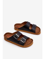 Klasyczne Damskie Klapki Big Star LL274477 Czarne