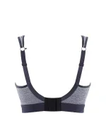 Športová podprsenka 7341B Non Wired Bra charcoal marl grey - Panache