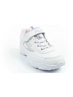 Fila Skye V detská športová obuv pre dievčatá na suchý zips white