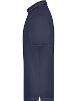 Daiber JN 569 Pánske elastické polo tričko z džerseju 02.0569 tmavomodrá/biela Daiber JN 569 Pánske elastické polo tričko z džerseju 02.0569 tmavomodrá/biela