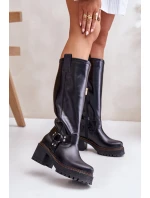 Topánky na podpätku model 201305 Krok vo veľkom štýle