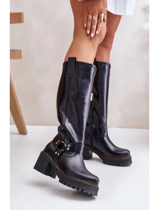 Topánky na podpätku model 201305 Krok vo veľkom štýle