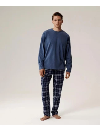 Atlantic NMP-393 dlhé/r S-2XL pánske pyžamo