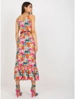 Šaty D73771R30391A koralová