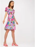 Šaty DHJ SK 15836.51 ružová