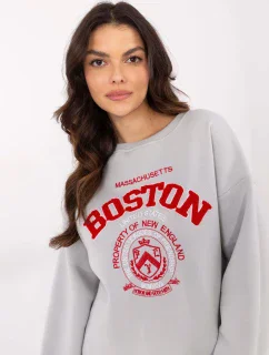 Mikina EM BL 617 15.55P svetlo šedá