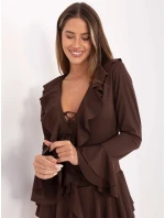 Kombinéza MI KO T60.33 tmavohnedá