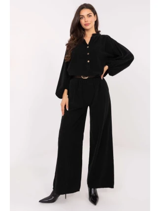 Šnúrové nohavice model 220280 Taliansko Moda