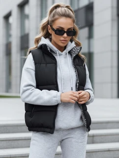 URBANELLE dámska prešívaná vesta čierna FashionStreet TY4974