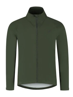 Rogelli ESSENTIAL bežecká bunda zelená XL