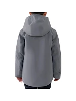 Chlapčenská lyžiarska bunda 4F M0820 tmavosivá 4FJWAW25TTJAM0820 23S