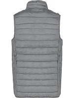 Kariban K 6113 Pánska ľahká vesta 20.6113 marl silver Kariban K 6113 Pánska ľahká vesta 20.6113 marl silver