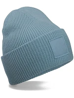 Beechfield B 336R Pletená čiapka Patch „Tonal“ 53.336R zaprášene modrá