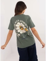 Blúzka D12022AC02645F khaki farba