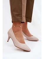 Lodičky s ihlovým podpätkom model 226089 Krok vo veľkom štýle