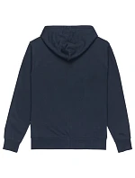 Mikina s kapucňou a zipsom Quiksilver Chest Logo EQYFT05135-KTP0, tmavomodrá, veľkosť M