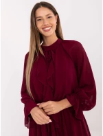 Šaty MI SK A1554.26 bordové