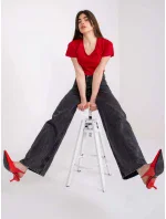 Tričko TW TS 1002.28X tmavo červená Tričko TW TS 1002.28X tmavo červená